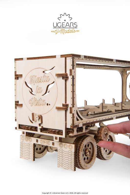 «Trailer for Heavy Boy Truck VM-03» mechanical model kit